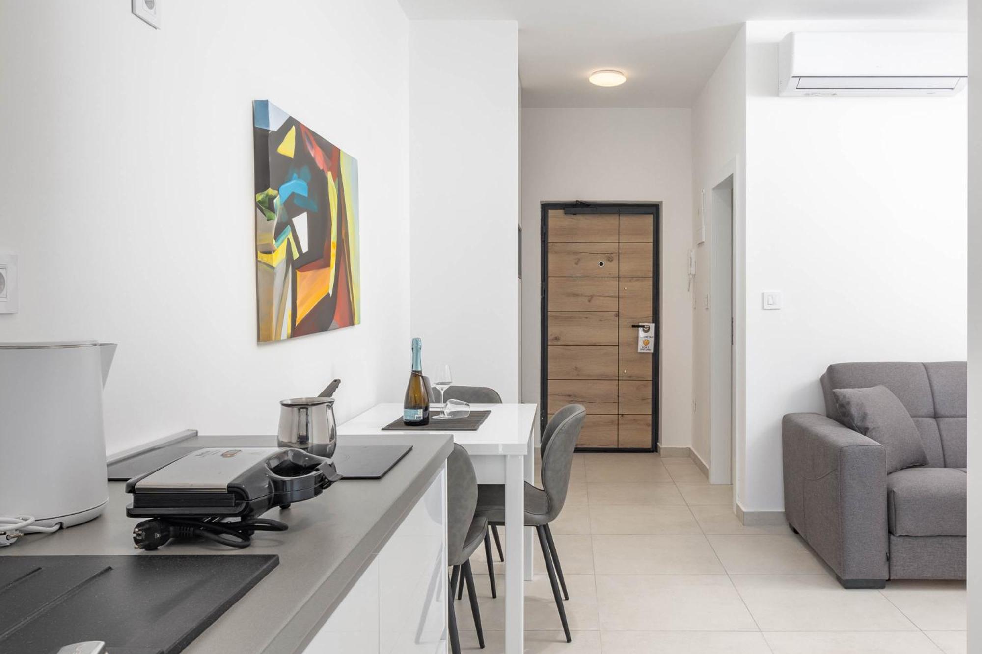 Seafront Villa Andrijana - Happy Rentals Plomin Exteriör bild