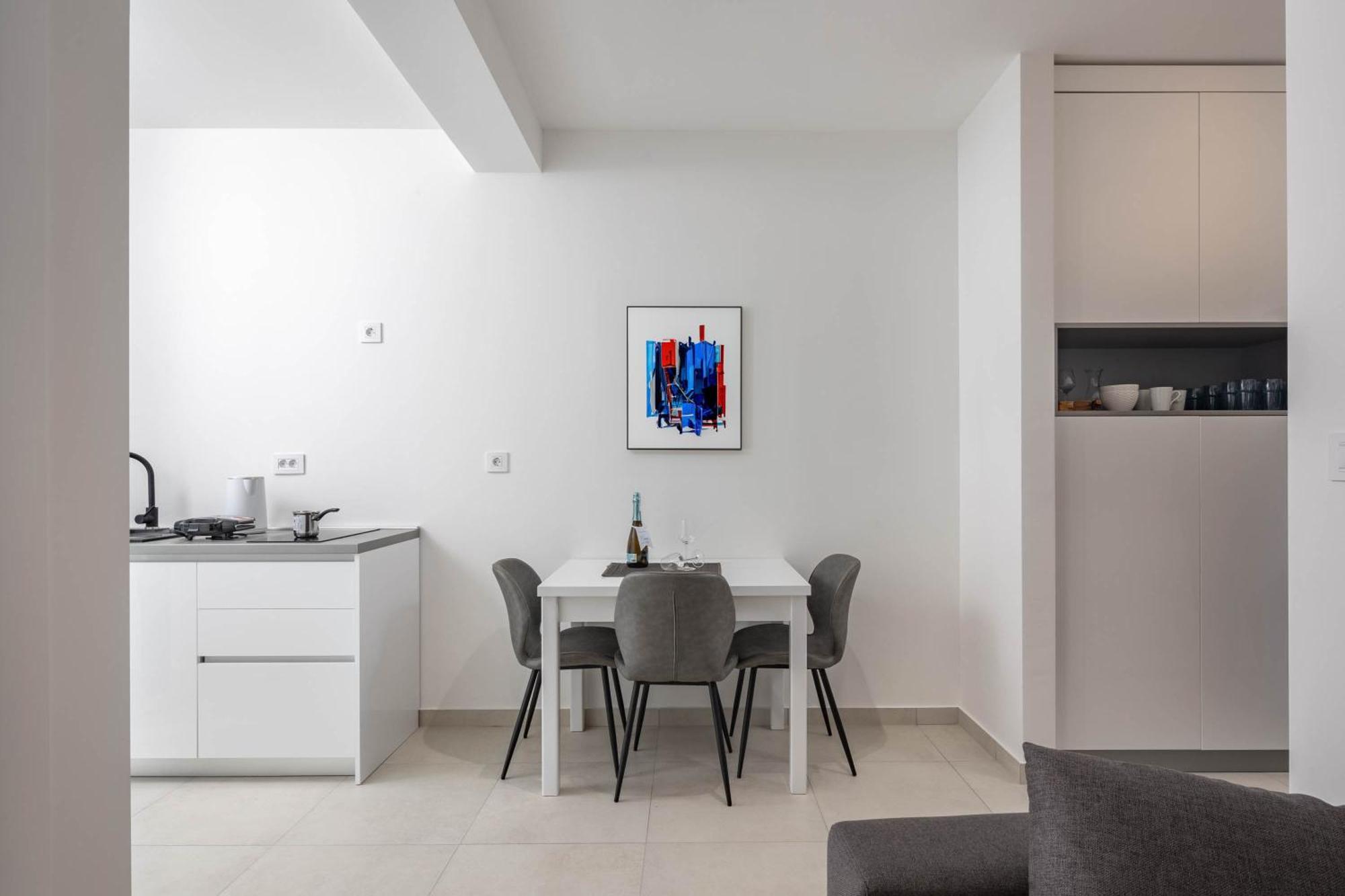 Seafront Villa Andrijana - Happy Rentals Plomin Exteriör bild