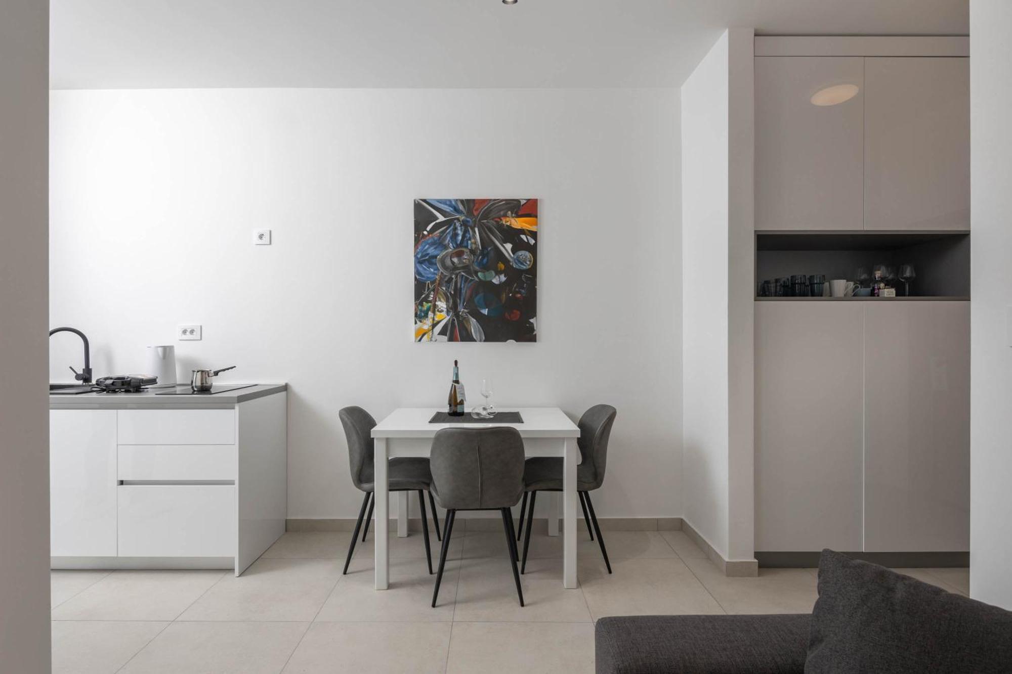 Seafront Villa Andrijana - Happy Rentals Plomin Exteriör bild