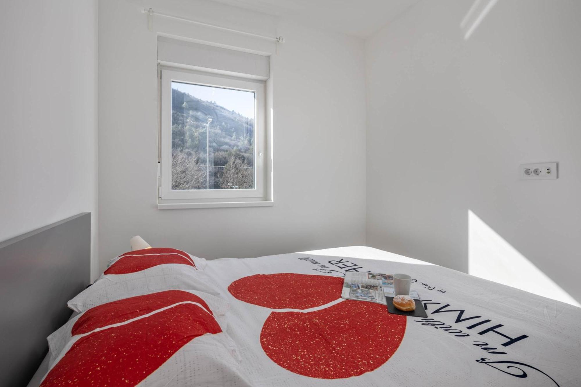 Seafront Villa Andrijana - Happy Rentals Plomin Exteriör bild